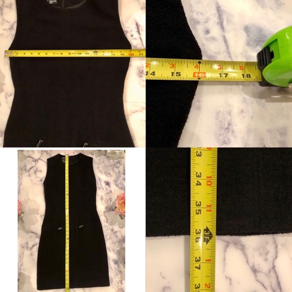 ESCADA Elements Virgin Wool Black Sheath Dress - Picture 7 of 8